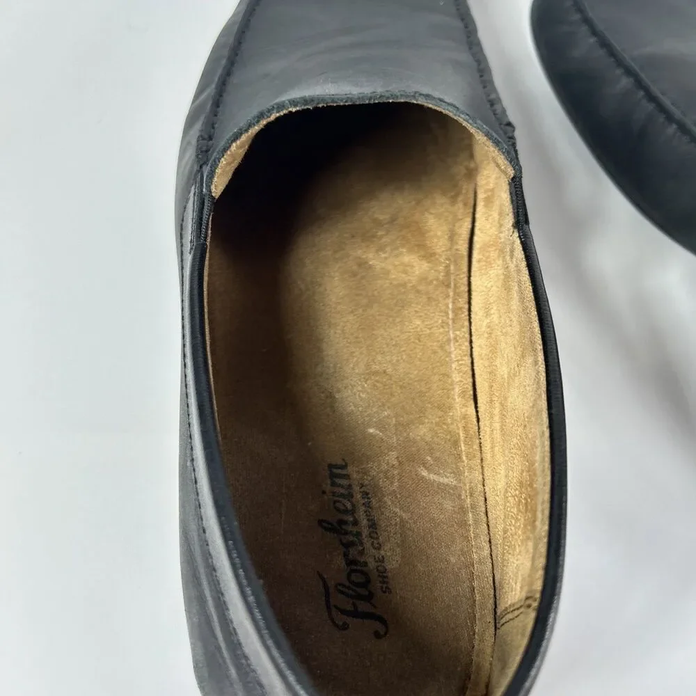Florsheim Talladega Mens Loafers Size 12M Black Driving Shoe Soft Leather